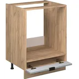 Vicco Herdumbauschrank Fame-Line Hellblau-Grau 60 cm ohne Arbeitsplatte