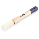 Zyliss E980214 Backpinsel, 18 cm, Holz, Pinsel Verglasung/Zuckerguss/Marinade/Backen, 100% superweiche natürliche Wildschweinborsten