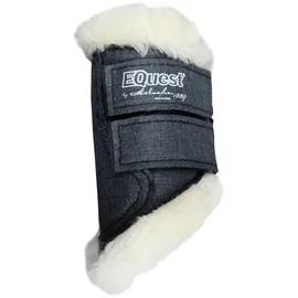 EQuest Gamaschen Softgamasche speziell für Shetty 2er Set Schwarz