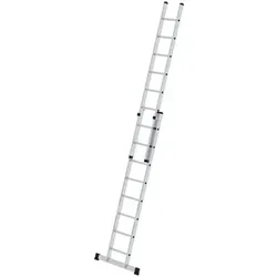 Schiebeleiter 2x8 Sprossen, L eingefahren 2500mm, L ausgefahren 4080mm