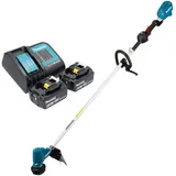 Makita DUR 190 LSG2X3 Akku Rasentrimmer 18 V 300 mm Brushless + 2x Akku 6,0 Ah + Ladegerät