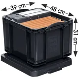 Really Useful Box Aufbewahrungsbox 48 x 39 x 31 cm 1-tlg. schwarz