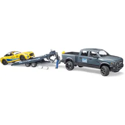 BRUDER -  RAM 2500 Power Wagon und BRUDER Roadster Racing Team 02504