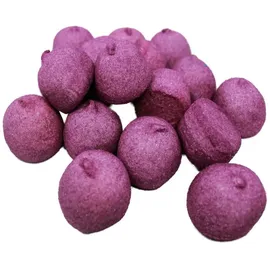marshmellow Mellow Speckbälle lila große gezuckerte Schaumzuckerbälle 125g