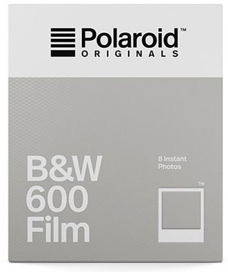 Polaroid Sofortbild 8 Aufnahmen B+W 600 Film