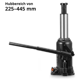 STAHLWERK Hydraulikheber 16 T 225-445 mm Stempelwagenheber Autoheber Wagenheber