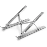 Hama Aluminium 6-stufig neigbar faltbar bis 40cm (15,6 Zoll) Silb.