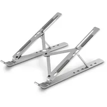 Hama Aluminium 6-stufig neigbar faltbar bis 40cm (15,6 Zoll) Silb.