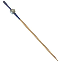 MONOUSO - Fingerfood Spieße Blau/Silber 10cm (100 Stück)