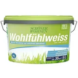 Schöner Wohnen Wohlfühlweiss 5,0 Ltr. weiss, Mineral-Wandfarbe