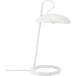 Tischleuchte "Versale", weiß, Ø 22,00cm H: 45,00cm, DESIGN FOR THE PEOPLE, Lampen, Skandinavischer Minimalismus, weiche Form mit Kontrastdetail