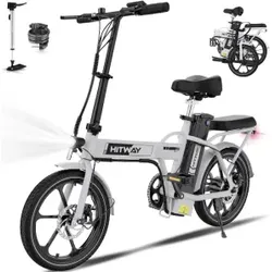 HITWAY BK5S Faltbares E-Bike 250 W Pedelec Motor 36 V 8.4 Ah Lithium Batterie