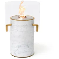 EcoSmart PILLAR 3T [Design Ethanol Kamin]: Marble white