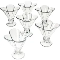 Mambocat 6er Set KLOVER Eisbecher mit Fuß - 41334
