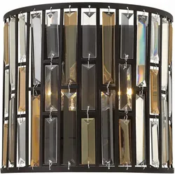 Gemma 2-flammige Wandleuchte - Vintage Bronze