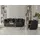 JVMöbel Luxus 2tlg Wohnzimmer Set Sofa 3-Sitzer Sessel Modernes Design Couch Schwarz