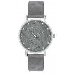 TAMARIS - ALVA - grau marmor leder / 38 MM