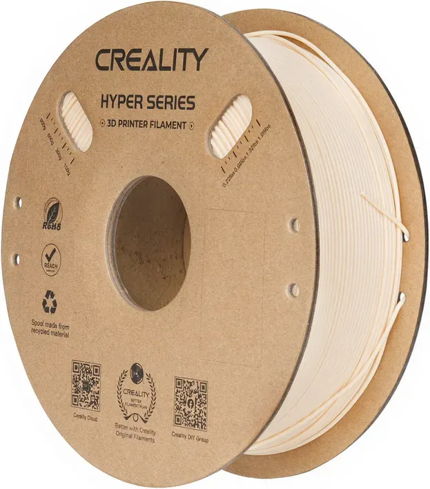 Creality Hyper PLA Skin 1 kg, Hochgeschwindigkeit 30–600 mm/s, Formgenauigkeit ±0,02 mm, kompatibel mit den meisten FDM-3D-Druckern, 1 kg (2,2 lbs) Spule