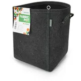 Gronest Stofftopf 19 x 19 x 19 cm Schwarz
