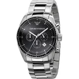 Giorgio Armani Chronograph AR0585 Edelstahl 43 mm