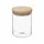 5 five simply smart Einmachglas Holzdeckel Hermet 600 ml 5 St.