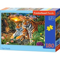 Castorland Tiger Family Puzzle 180 Teile