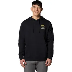 COLUMBIA Herren Kapuzensweat TrekTM, Black, Circular Linescape, M