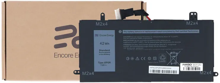 Neuer Encore Energy Akku für Dell Latitude 5285 5290 2in1 42Wh 7.6V 5250mAh J0PGR