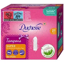 Duchesse Tampons Super für mittlere bis stärkere Tage, 56 St.