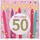 DEPESCHE 0011694-007 Pop-up Glückwunschkarte zum 50. Geburtstag, Klappkarte mit Musik, Lichtelementen und einem originellen Spruch, Geburtstagskarte inkl. Umschlag, Format 15,5 x 15,5 cm