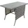 VCM Raloso Gartentisch 114 x 64 x 74 cm Grau