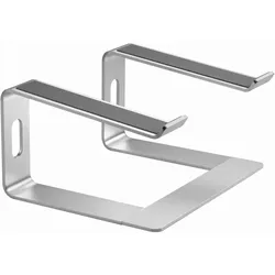 Gembird NBS-D1-01, Laptop-Ständer, Aluminium, Silber, Aluminium, Silikon, 39,6 c