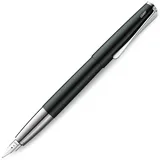 Lamy Füller Aion mit Gravur (F, Black Forest) | Aus Metall - Patronenfüller - Edelstahlfeder - Bauhaus Design | SKU: 1235734 | Ziehkappe | Bürobedarf