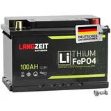 LANGZEIT Batterien LiFePO4 100Ah 12V Lithium Batterie Wohnmobil