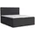 Deine Möbel 24 Boxspringbett LOFT IV 200 x 200 cm H4 Grau
