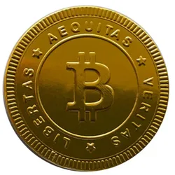 10x Bitcoin Schokotaler