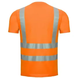 Nitras Warnschutz T-Shirt - 6XL - orange