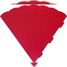 Heyda Schultüten-Zuschnitt, 41 cm, rot