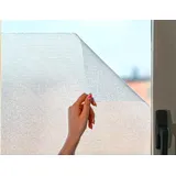 Marapon Fensterfolie Mosaik Muster [75x200cm] inkl. eBook mit Profi-Tipps - Statisch haftend & Blickdicht - Sichtschutz Fensterfolie Selbstklebend Blickdicht