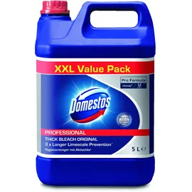 Domestos Professional 100866809 Original Hygienereiniger mit Aktivchlor für Reinigung, Bleiche, bakterizid und fungizid, 5 L