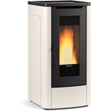 Extraflame kanalisierter Pelletofen | Dahiana Plus VFS elfenbein| 10kW