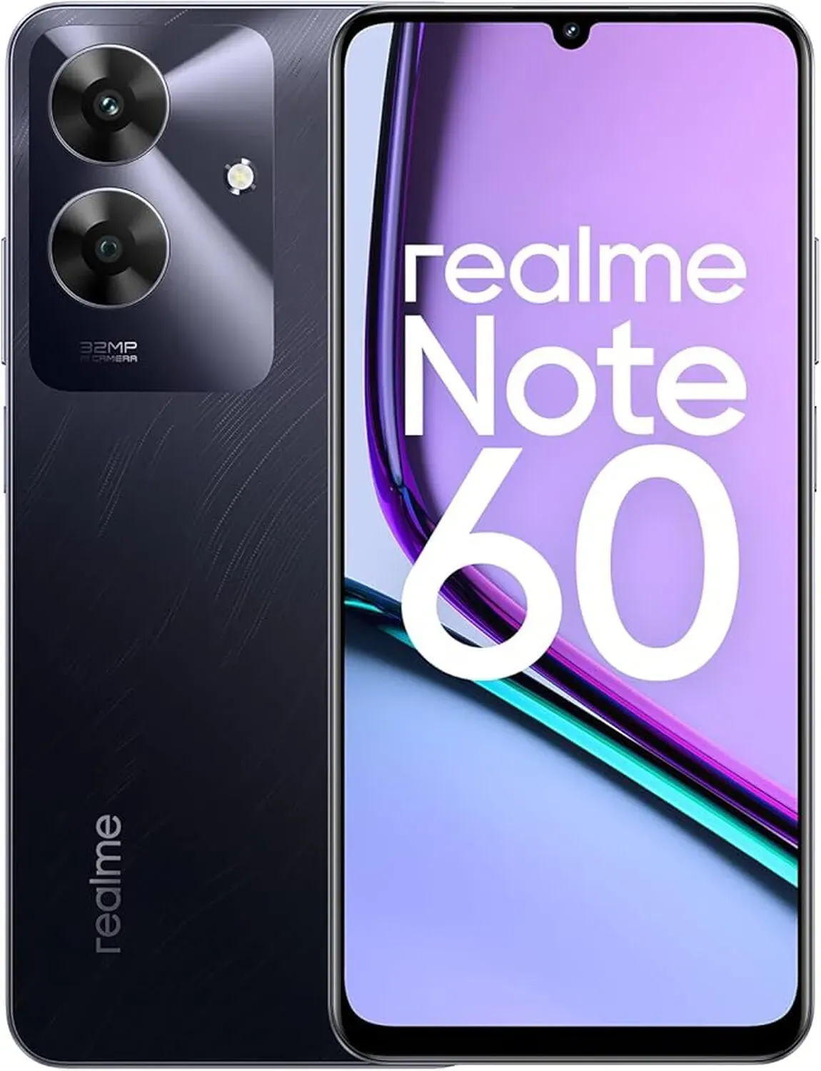 realme Note 60 - Smartphone mit 4GB RAM + 128GB ROM, 6,74