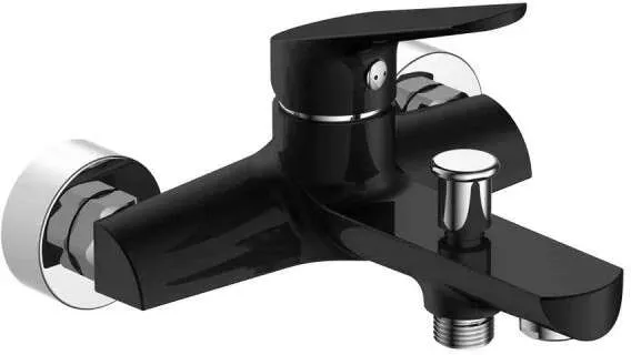 DM-San Duschmeister Sano 104 Badewannen Armatur schwarz - Badewanne
