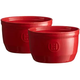 Emile Henry Pasteibakje N.10 set 2 stuks H 60mm Emile Henry 4010-34 Grand Cru