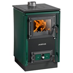 Justus | Küchenofen | Rustico-50 2.0 | 7 kW | Grün