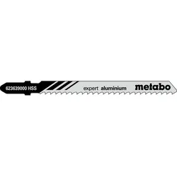 Metabo 5x Stichsägeblätter expert Aluminium NE-Metalle Kunststoffe, T 127 D