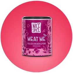 NICE SPICE Pulled Chicken & Pork 15 x 60g