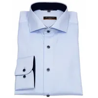 Link Depot Eterna Slim Fit Cover Shirt Twill, Hellblau,
