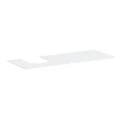 hansgrohe Xevolos E Konsole 54205700 1370 x 550 mm, mattweiß
