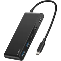 Belkin Connect 7-in-1 USB-C Hub WITH (AVC023HQBK)